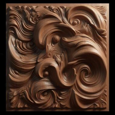 Patterns and decorations stl smooth 1 3d model